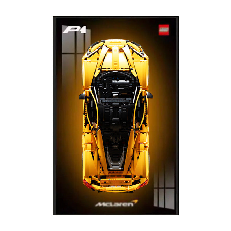 McLaren P1 Display Frame – Hyper Orange Spotlight Edition (42172)